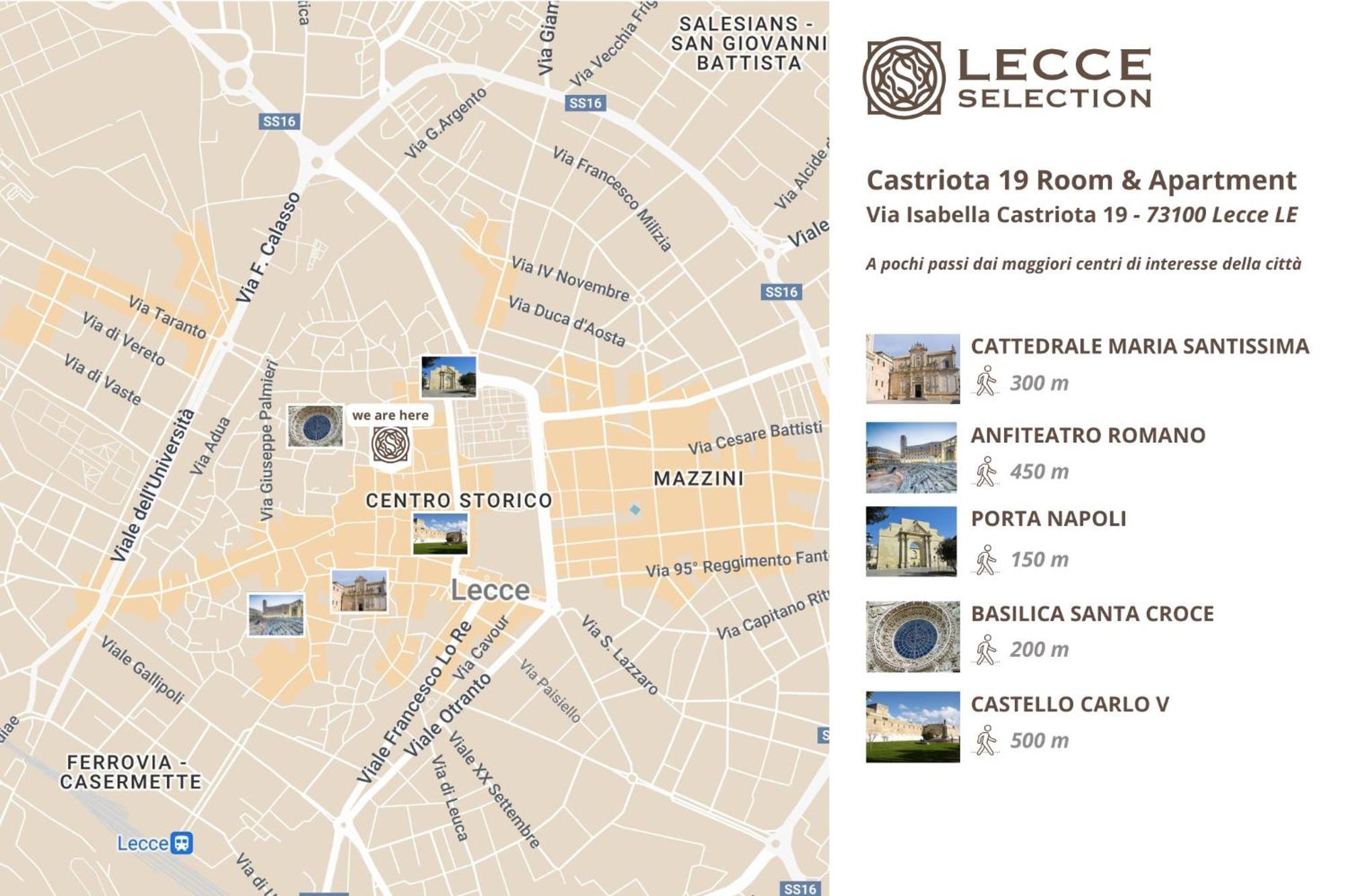 Castriota19 - Jacuzzi Room & Apartment Sit Lecce Bagian luar foto